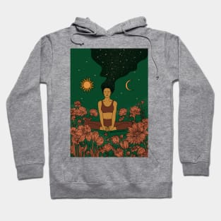 Yoga Meditation Girl Hoodie